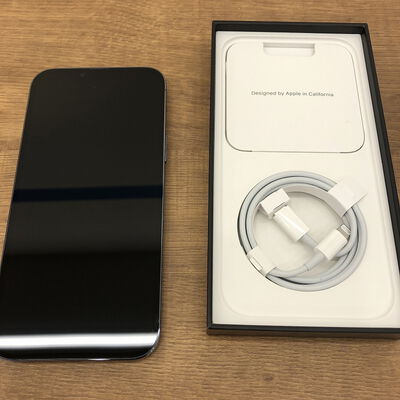 【宇都宮鶴田店】中古  【国内版SIMフリー】Apple iPhone13 Pro Max 6.7インチ 128GB シエラブルー MLJ73J/A 147514 