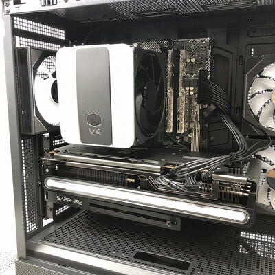 【宇都宮鶴田店】中古  自作PC(i7 10700/32GB/SSD500GB+1TB/RX7800XT) 5280001780【8/27値下げ!】 