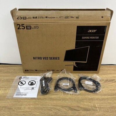 【津ラッツ店】中古  Acer Nitro VG252QXbmiipx [24.5インチ ブラック] フルHD (1920x1080) 240 Hz 3480040696 