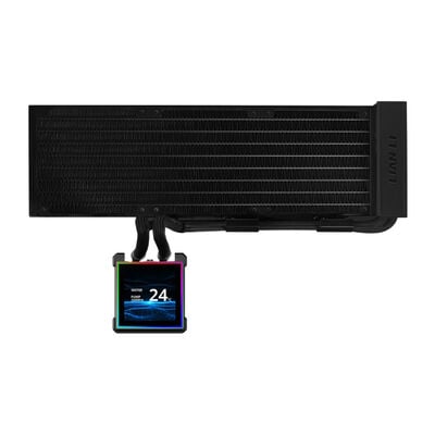 Lian-Li  HydroShift II LCD-S 360 fanLESS GHS2LCDS36NB (360mm ファンレス ブラック) 