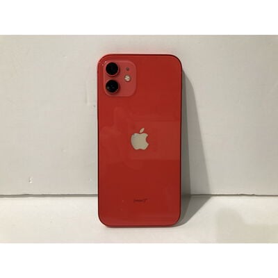 【富山本郷店】中古  【SIMロック解除済み】【au】Apple iPhone12 6.1インチ 128GB (PRODUCT)RED MGHW3J/A 155547 