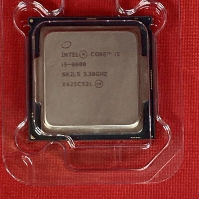 【千葉店】中古  INTEL Core i5-6600(1151/3.30GHz/6M/C4/T4) 129549 