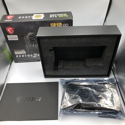 【水戸赤塚店】中古  【LHR版】MSI GeForce RTX 3070 VENTUS 2X 8G OC LHR (RTX3070 8GB) 146437 