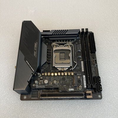 【京都店】中古  ASUS ROG STRIX Z490-I GAMING (Z490 1200 mITX DDR4) 142603 