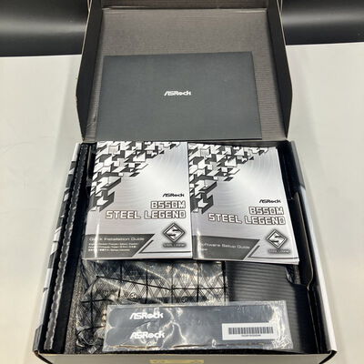 【熊本浜線店】中古  ASRock B550M Steel Legend (B550 AM4 mATX DDR4) 142939 