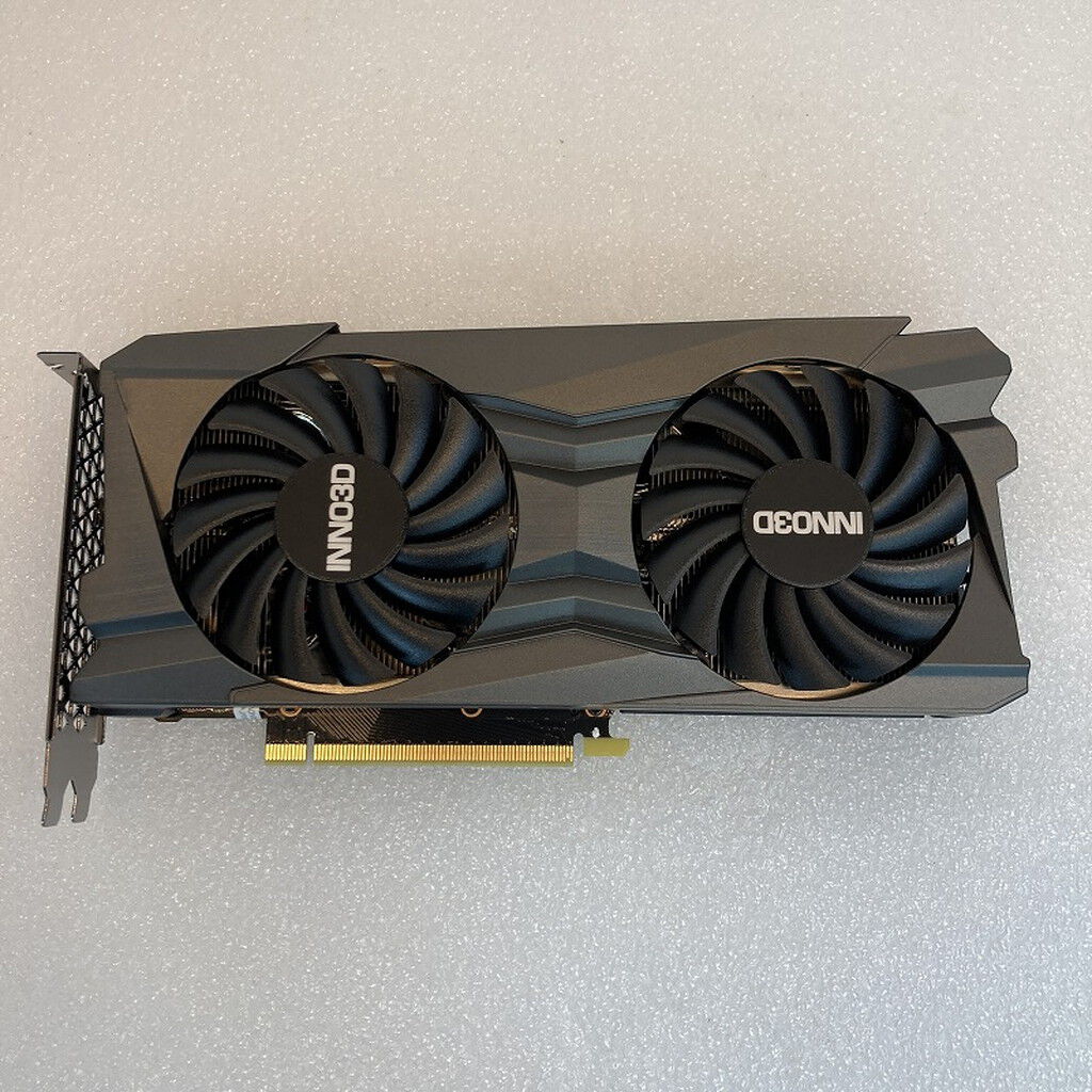 中古 Inno3D GeForce RTX 3060 TI TWIN X2 LHR N306T2-08D6-119032DH