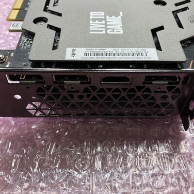 【宮崎恒久店】中古  ZOTAC GAMING GeForce GTX 1660 SUPER AMP ZT-T16620D-10M（GTX1660SUPER 6GB） 3480039310 