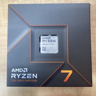 【千葉店】中古  AMD Ryzen 7 7700X (AM5/4.5GHz/40M/C8/T16/105W 152463 