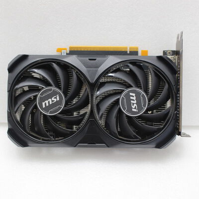 【通販センター】中古  MSI GeForce RTX 4060 VENTUS 2X BLACK 8G (RTX4060 8GB) 190632 