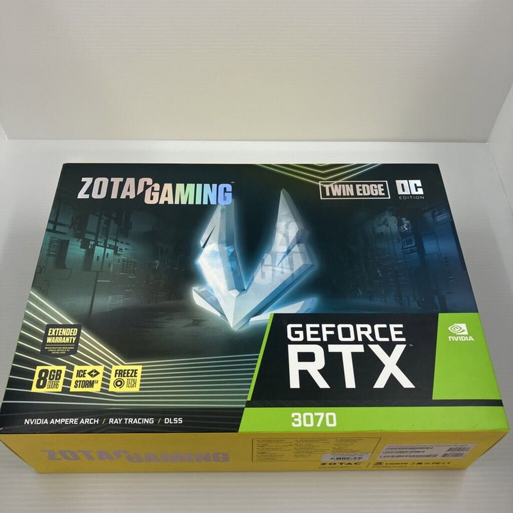 中古 ZOTAC GAMING GeForce RTX 3070 Twin Edge OC ZT-A30700H-10P