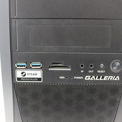 【通販センター】中古  THIRDWAVE GALLERIA KT(Intel Core i7 9700K/16GB DDR4 (PC4)/SSD1TB/DVDマルチ/NVIDIA GeForce GTX 1660 SUPER 6GB/W11H64 MAR) 195713 