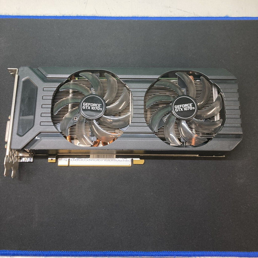 中古 Palit NE5107T015P2-1043D(GTX1070Ti 8G GDR5 DUAL) 136248