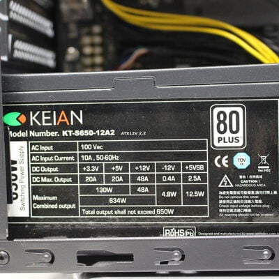 【通販センター】中古  Original PC(Intel Core i7 9700K/32GB/SSD1TB/DVDマルチ/NVIDIA GeForce GTX 1650 4GB/W11H64 MAR) 181168 
