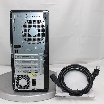 【通販センター】中古  HP OmniDesk M02-0011jp(AMD Ryzen 7 8700G w/ Radeon 780M Graphics/32GB DDR5 (PC5)/SSD500GB/なし/オンボード/W11H64 MAR) 194812 