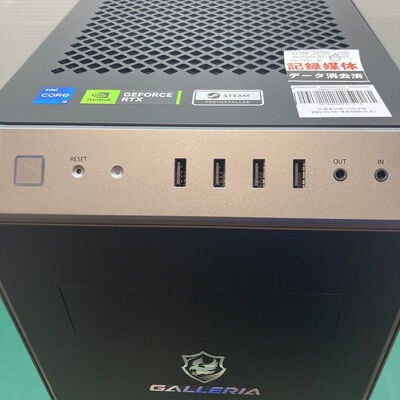 【浦添城間店(沖縄)】中古  THIRDWAVE GALLERIA RM5C-R46T(i5 13400F/16GB/SSD1TB/RTX4060Ti/W11H) 4780001040 