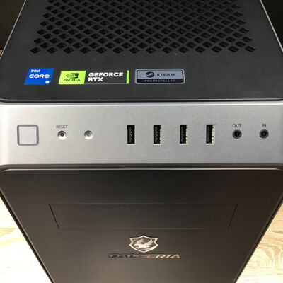 【松山環状枝松店】中古  THIRDWAVE GALLERIA RM5C-R46T(i5 14400F/32GB/SSD1TB/無し/RTX4060Ti 8GB/W11H) 4560001365 