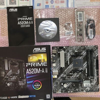 【宮崎恒久店】中古  ASUS PRIME A520M-A Ⅱ (A520 AM4 mATX DDR4) 5160000869 
