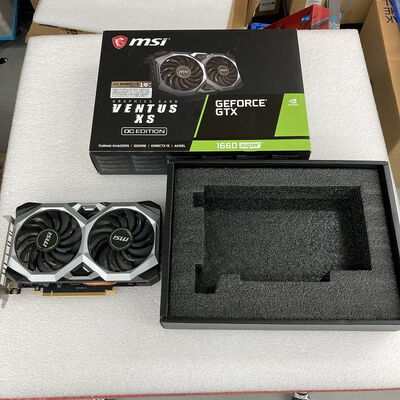 【京都店】中古  MSI GeForce GTX 1660 SUPER VENTUS XS OC (GTX1660 SUPER) 141208 