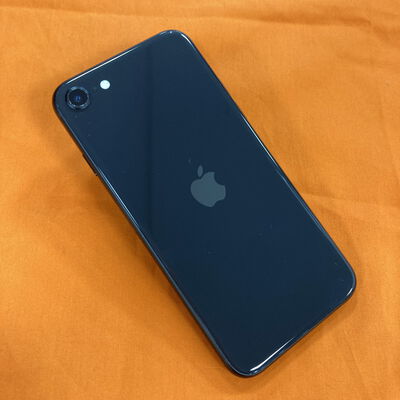 【なんば店】中古  Apple iPhoneSE 4.7インチ (第2世代/2020) 128GB (ブラック) 国内版SIMロックフリー MXD02J/A 142459 