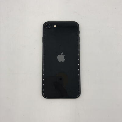 【福井日之出店】中古  Apple iPhoneSE 4.7インチ (第2世代/2020) 128GB (ブラック) 国内版SIMロックフリー MHGT3J/A 新パッケージ版 146158 