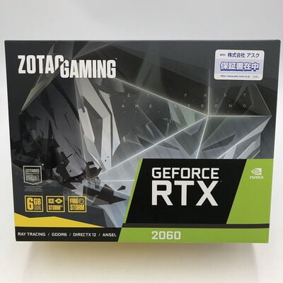 【盛岡都南店】中古  ZOTAC ZT-T20600F-10M(RTX2060 6G GDR6 TwinFan) 138901 
