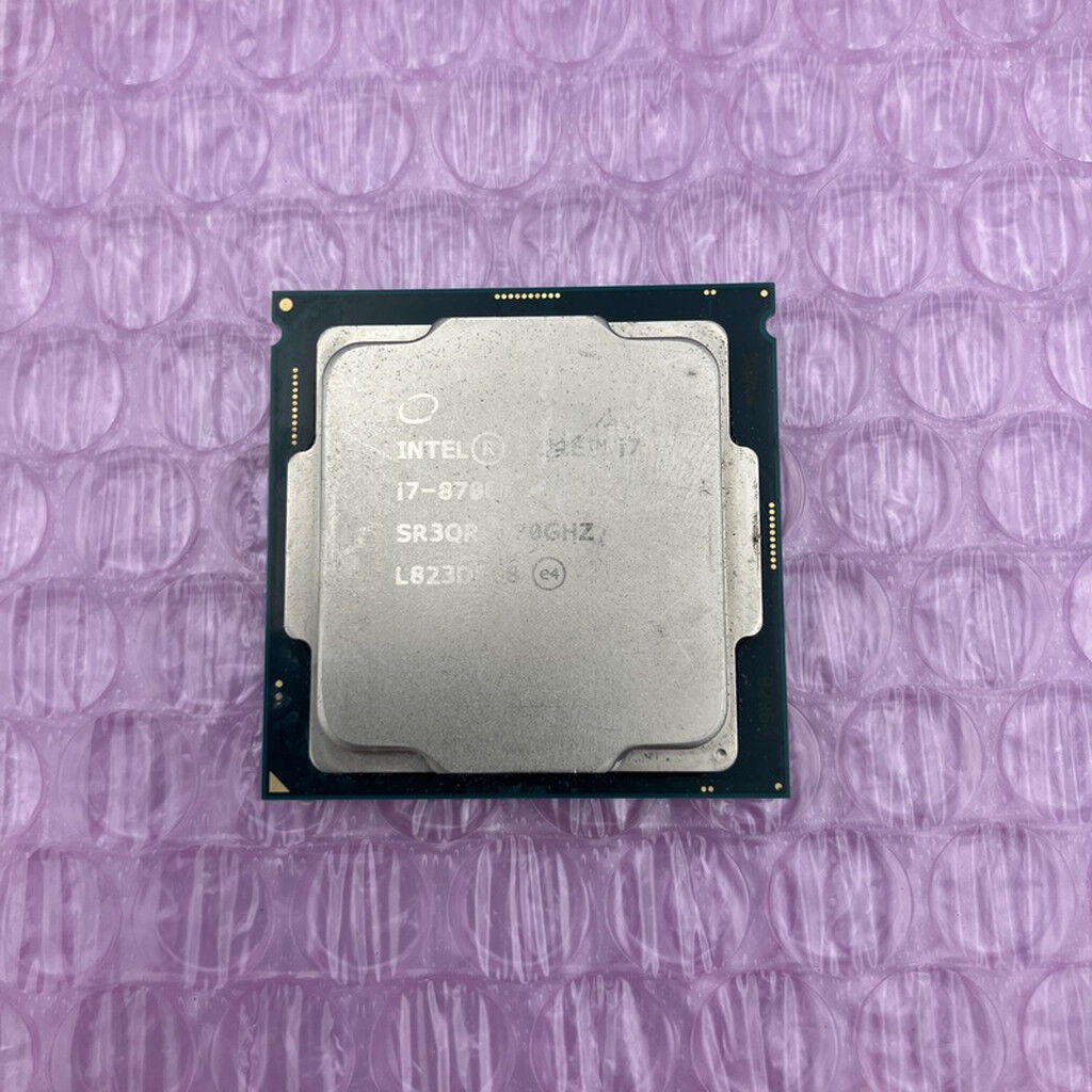中古 INTEL Core i7 8700K (1151/3.70GHz/12M/C6/T12) 136197 （364440