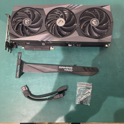 【浦添城間店(沖縄)】中古  MSI GeForce RTX 4070 Ti GAMING X TRIO 12G (RTX4070Ti 12GB) 154204 