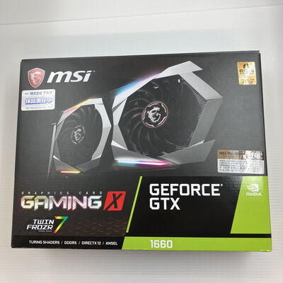 【秋葉原本店】中古  MSI GeForce GTX 1660 GAMING X 6G (GTX1660 6G GDR5) 139182 