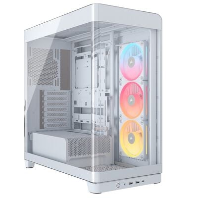 Corsair  FRAME 4500X LX-R RGB iCUE LINK Panoramic Glass White CC-9011317-WW  (E-ATX ガラス ホワイト) 