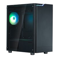 ZALMAN  T4 PLUS BLACK (MicroATX ガラス ブラック) 