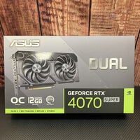 中古  ASUS DUAL-RTX4070S-O12G-EVO (RTX4070 SUPER 12GB) 5070001883 