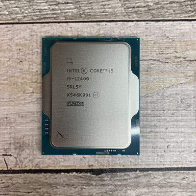 【広島店】中古  INTEL Core i5 12400  (1700/2.5G/18M/C6/T12) 148614 
