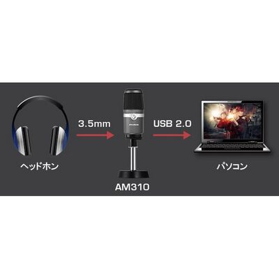 AVerMedia  AM310 (ライブストリーミング USBマイク) 