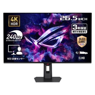 ASUS  ROG Strix OLED XG27UQDMS (26.5インチワイド 4K240Hz OLEDモニター) 