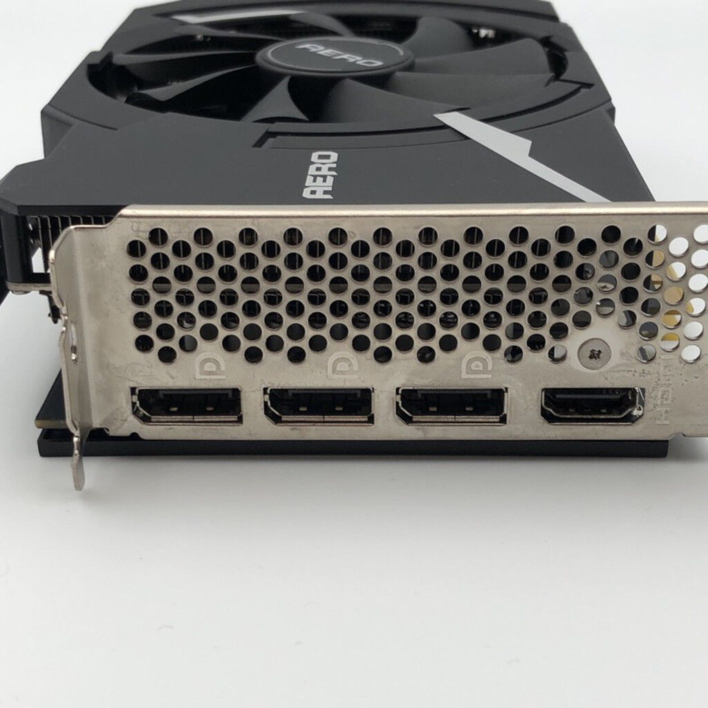 中古 MSI GeForce RTX 3060 Ti AERO ITX 8G OC LHR (RTX3060Ti 8GB