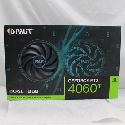 【通販センター】中古  Palit NE6406T019P1-1060D (RTX4060Ti Dual 8G) 175562 