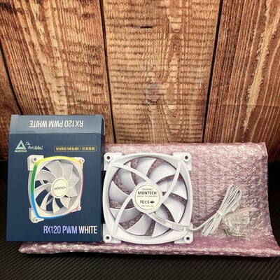 【富士青葉店】中古  MONTECH RX120 PWM White(120mm ARGB PWM) 5070002327 