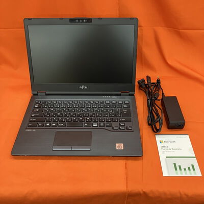 【なんば店】中古  FUJITSU LIFEBOOK U7410 (INTEL Core i5 10310U 1.7GHz/16GB/SSD256GB/-/オンボード/14/1366x768/Wi-Fi/WEBCAM/W11H64/Microsoft Office Home and Business 2024付) 180536 
