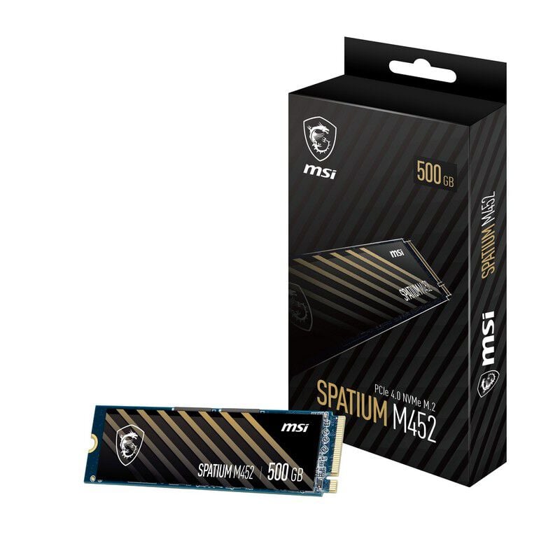 MSI SPATIUM M452 PCIe 4.0 NVMe M.2 500GB ｜ パソコン通販のドスパラ