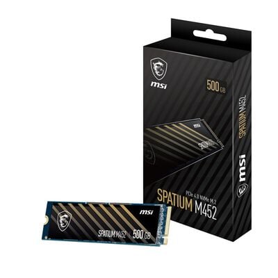 MSI  SPATIUM M452 PCIe 4.0 NVMe M.2 500GB 