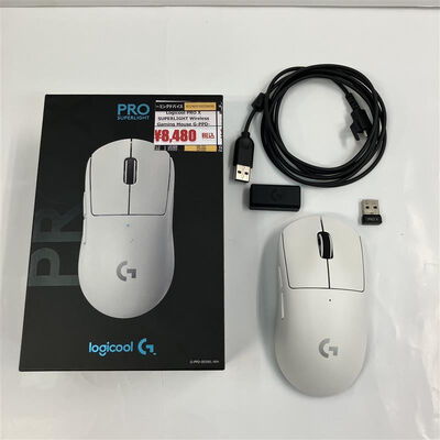 【仙台店】中古  Logicool PRO X SUPERLIGHT Wireless Gaming Mouse G-PPD-003WL-WH 146966 