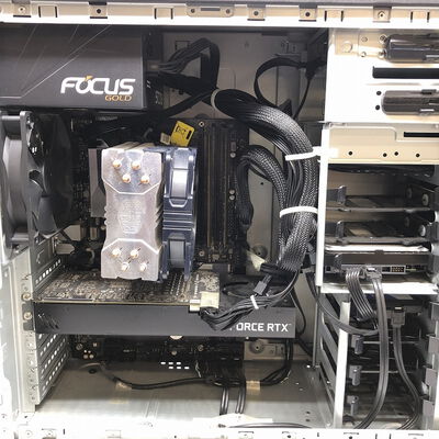 【宇都宮鶴田店】中古  ツクモ G-GEAR GA7J-D181/T (i7 9700K/16GB/SSD500GB/HDD2TB/RTX2070/W11H) 5280001789 