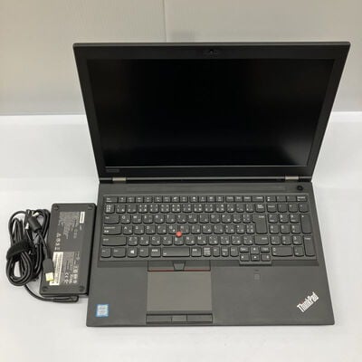 【徳島住吉店】中古  Lenovo ThinkPad P52 20MA-S12700 18/11(Intel Core i7 8750H/16GB/SSD512GB/なし/NVIDIA Quadro P1000 4GB/15.6/1920x1080/Wi-Fi/WEBCAM/W11H64 MAR) 176834 