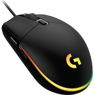Logicool  G203 LIGHTSYNC Gaming Mouse G203-BK (ブラック) 