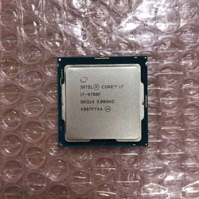 【宮崎恒久店】中古  Intel Core i7 9700F (1151/3.00GHz/12M/C8/T8) 140317 