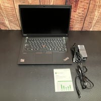 中古  LENOVO ThinkPad X13 (AMD Ryzen 5 Pro 4650U 2.10GHz/32GB/SSD256GB/-/オンボード/13.3/1920x1080/Wi-Fi/WEBCAM/W11P/Microsoft Office Home and Business 2024) 184183 
