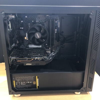 【甲府飯田店】中古  自作パソコン(Ryzen 5 3600X/16GB/SSD512GB/HDD1TB/GTX1660) 4720001376【8/14価格改定!】 