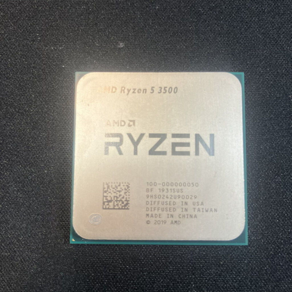 中古 AMD Ryzen 5 3500 (AM4/3.6/19M/C6/T6/65W) 142095 （339110