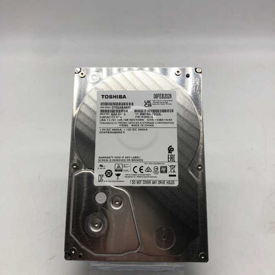【郡山安積店】中古  TOSHIBA DT02ABA600 (SATA3 6TB 5400rpm 128MB BLK) 4640002904 