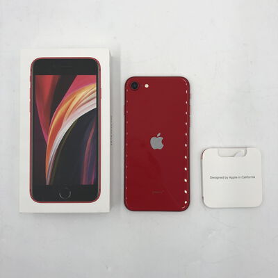 【福井日之出店】中古  Apple iPhoneSE 4.7インチ (第2世代/2020) 64GB (PRODUCT)RED 国内版SIMロックフリー MHGR3J/A 新パッケージ版 146156 